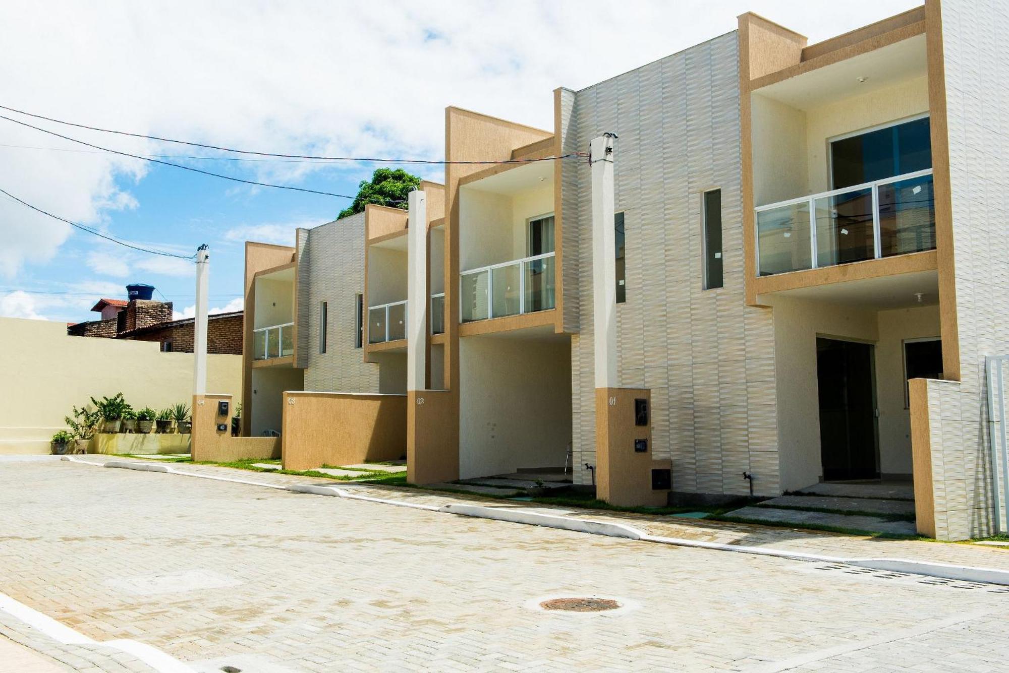 Jpn03 - Duplex Em Condominio Fechado Prox. A Praia นาตาล ภายนอก รูปภาพ